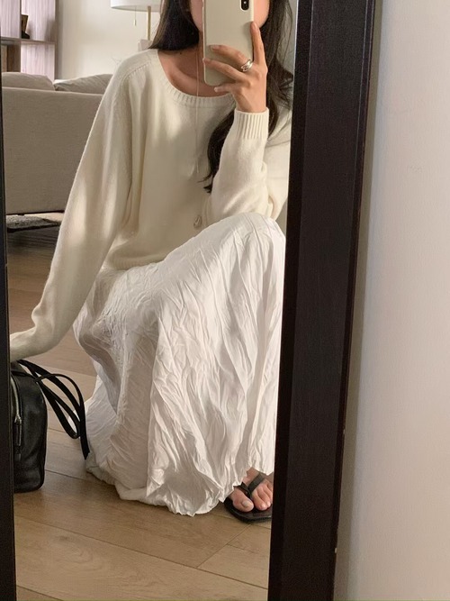 (LITER) serena wrinkle  onepiece