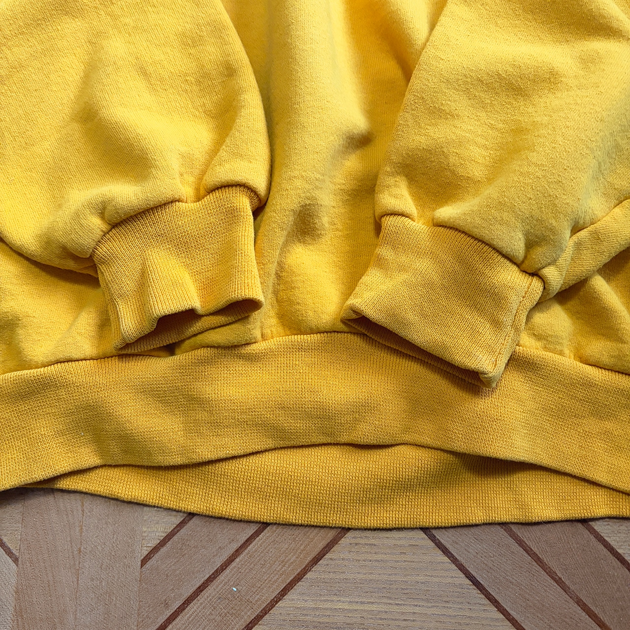 90s Jerzees US NAVY Sweatshirt 90s ジャージーズ USネイビー スウェットシャツ Yellow Size M 中古