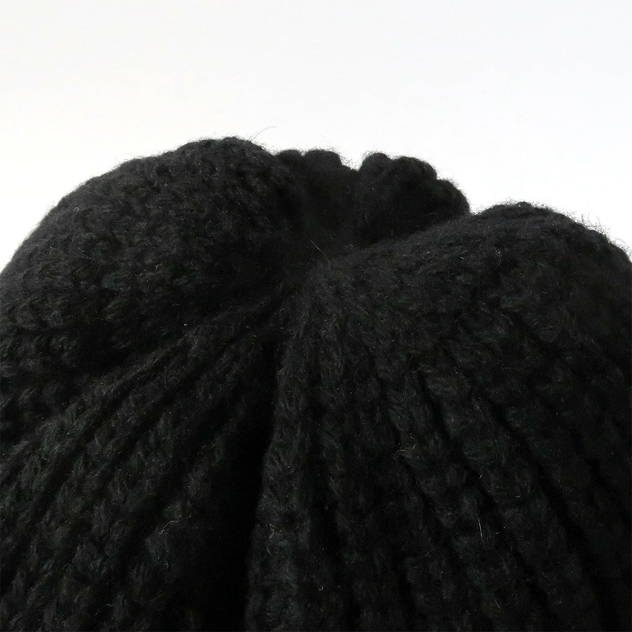 bocodeco｜Wool Low Gauge Big Watch -Black- (24AW) | Ma'n'Ma