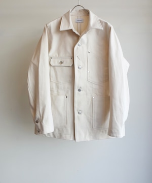 TANAKA/ST-127 THE WORK JEAN JACKET (RAW WHITE)