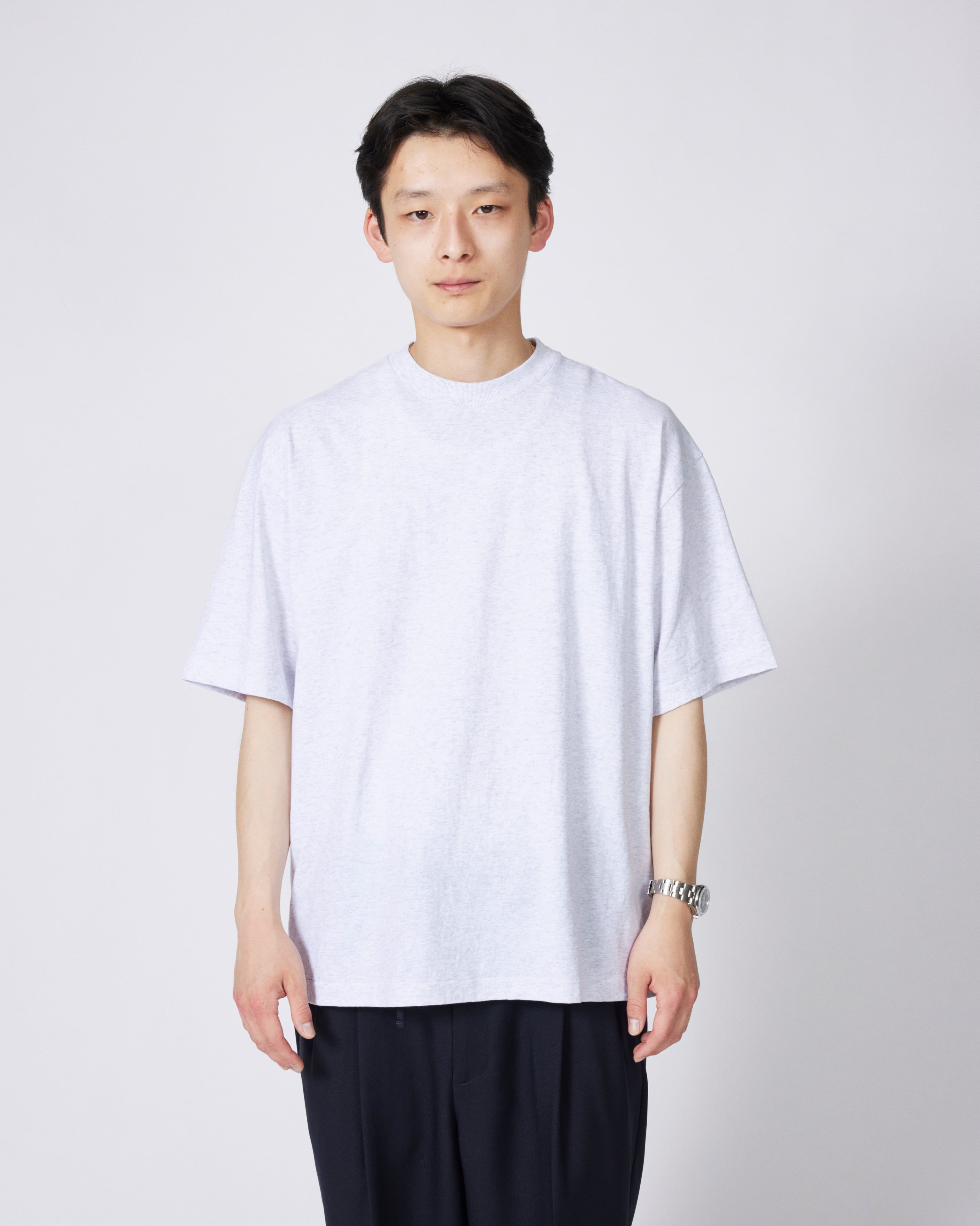 everyone american cotton tee shirt (ASH) | everyone