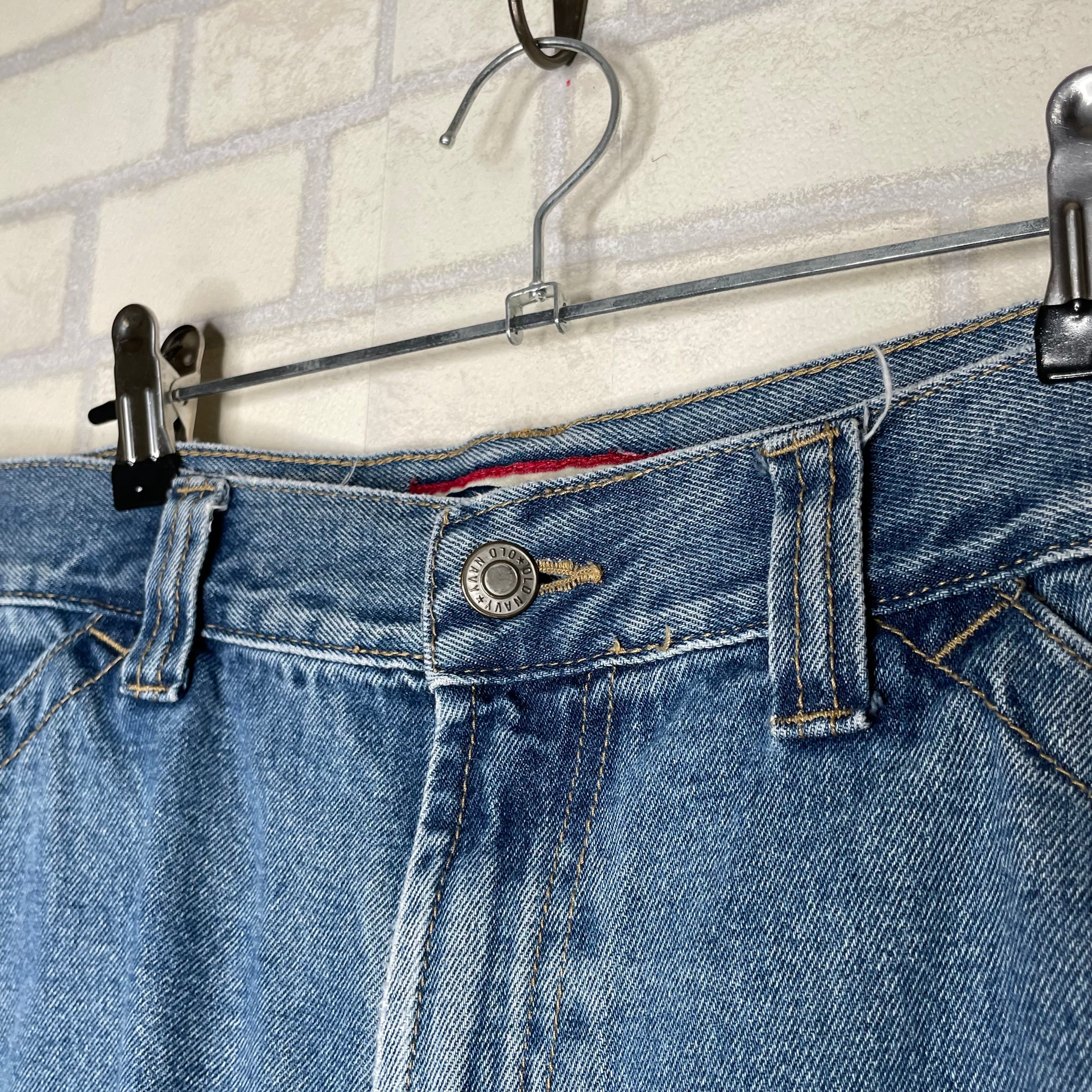 OLD NAVY デニムショーツ W40 ペインター ハーフパンツ 革パッチ OLD NAVY デニムショーツ W40 ペインター ハーフパンツ 革パッチ