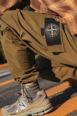 SMOKE ISLAND Nylon Tech Cargo Pants [OLIVE]