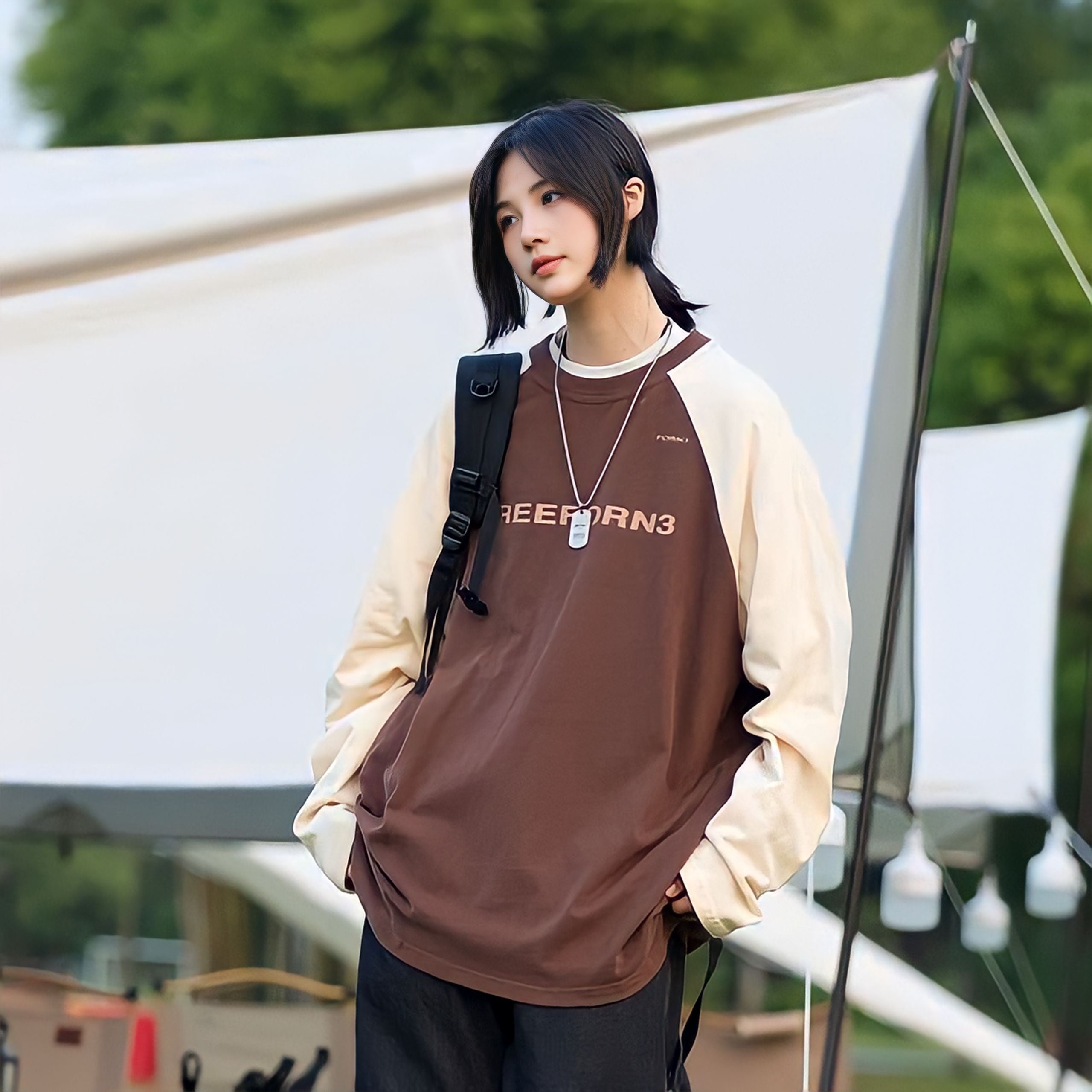 ラグランスリーブTシャツ / Raglan Sleeve T-Shirt