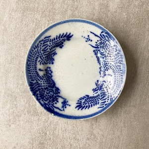 【4051C】小皿 ベトナム 幻の陶器 ソンベ焼き ソンベ song be ビンテージ 50-60s