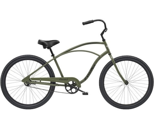 Electra Cruiser1 STEP OVER  Olive　24”