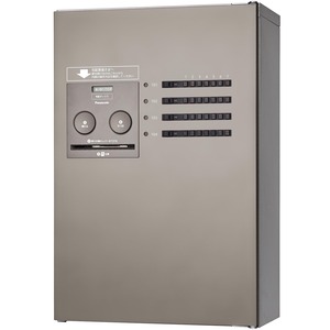【特価処分】パナソニック(Panasonic) 集合住宅用宅配ボックス COMBO-Maison ハーフ 8錠 (前出し) 右開き ステンシルバー CTNR4830RSC