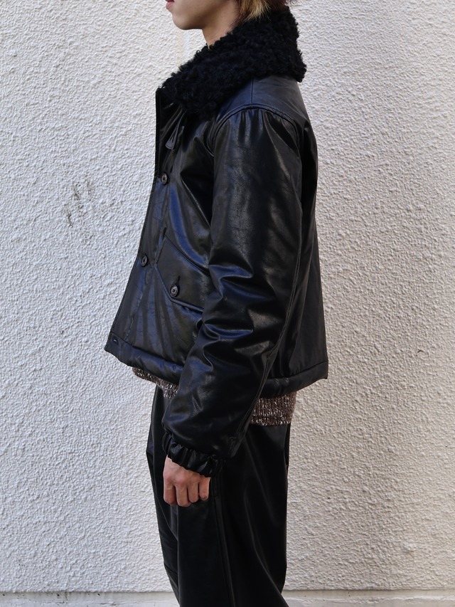 【26aw/ROLDSKOV】collar boa blouson
