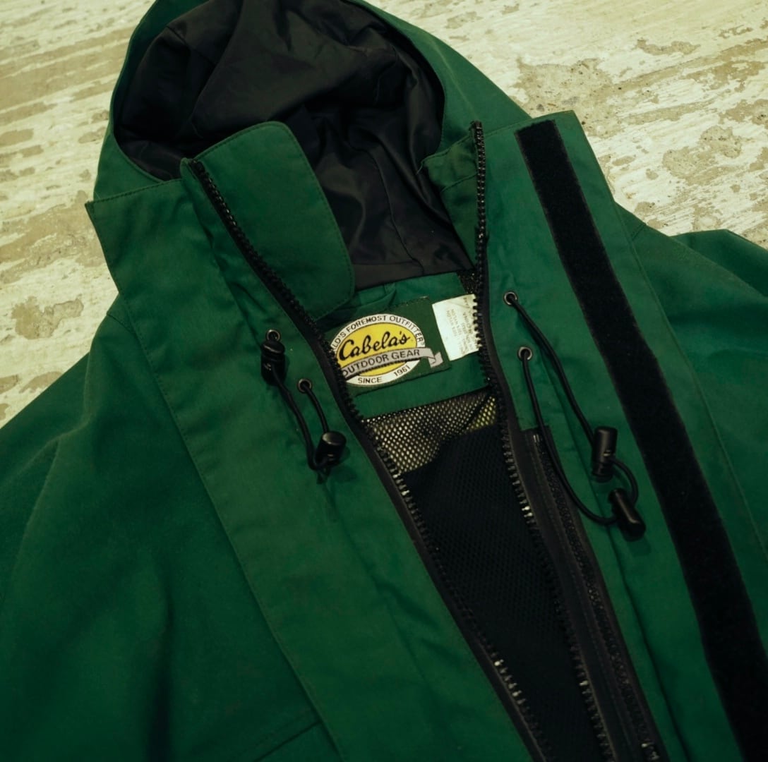 90s cabela's GORE-TEX FISHING JACKET | Restairs