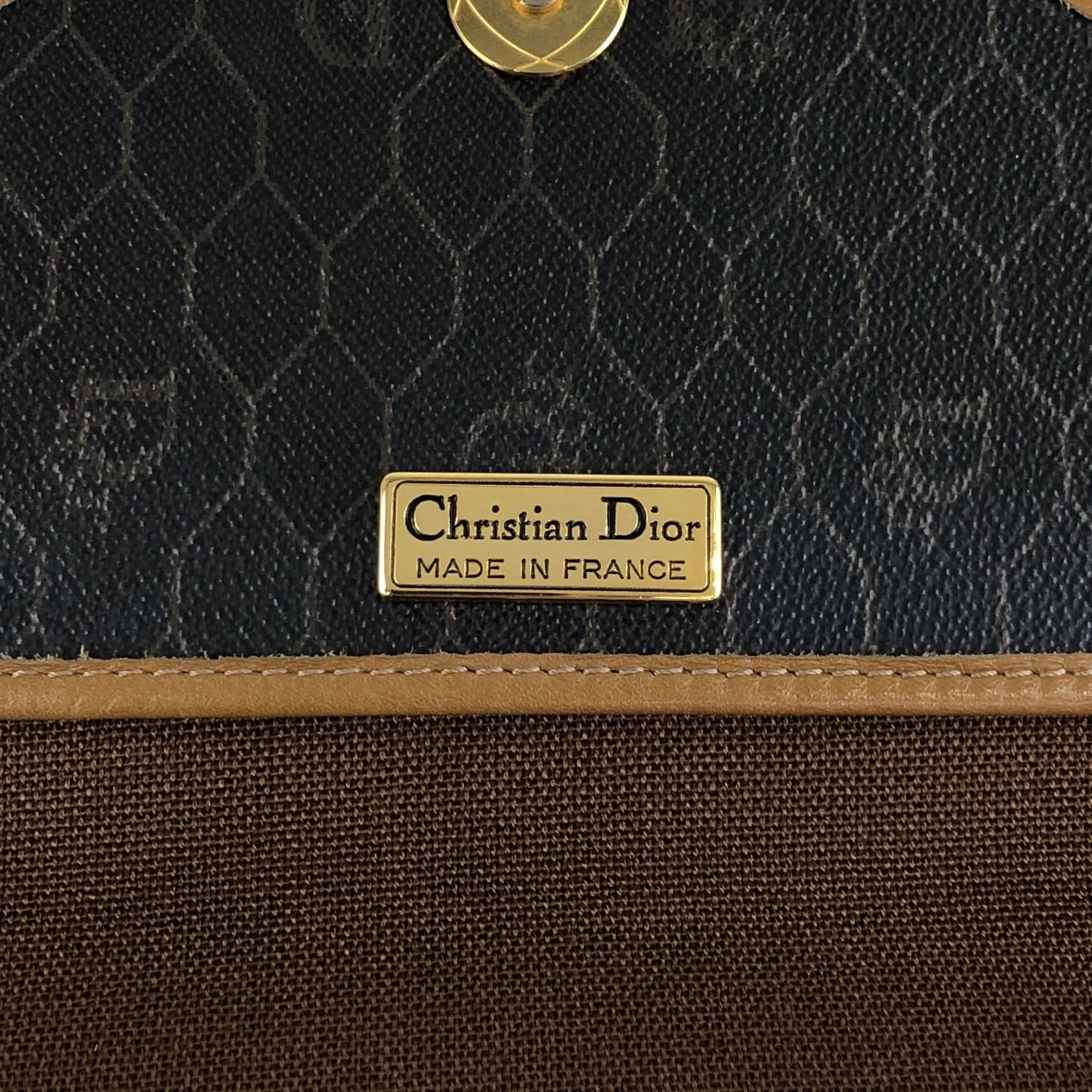Christian Dior クリスチャン ディオール ハニカム柄 ショルダーバッグ
