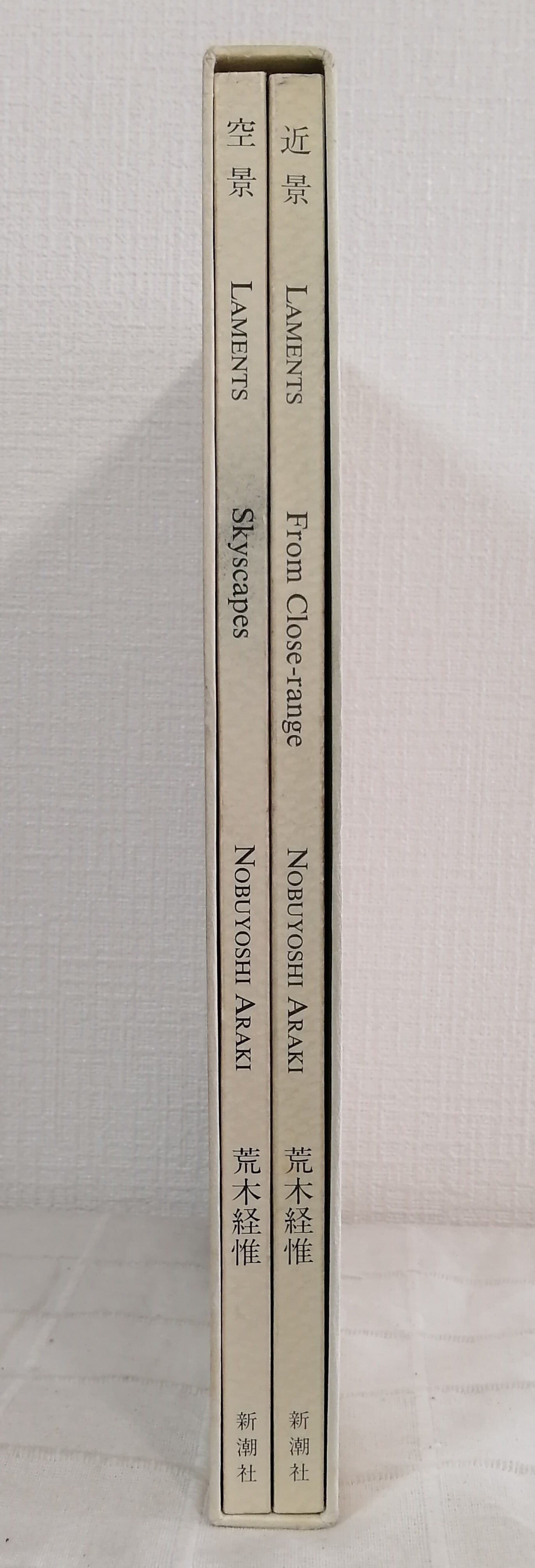 荒木経惟 NOBUYOSHI ARAKI 空景/近景 LAMENTS skyscapes / LAMENTS