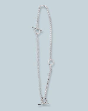 pallo necklace -silver-