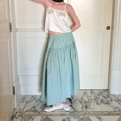 Douce Frill Tiered Skirt F0625