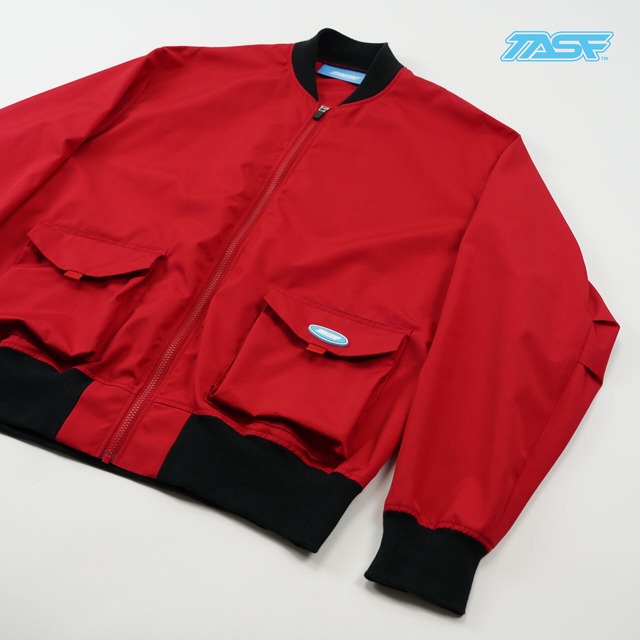 50%OFF!!　TASF  /   MA-1系 ブルゾン  /  Red