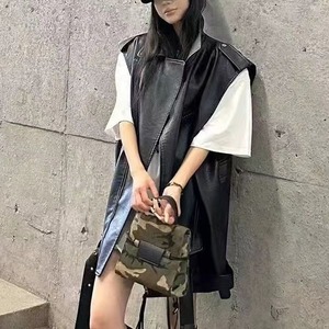 Faux Leather Vest 503464