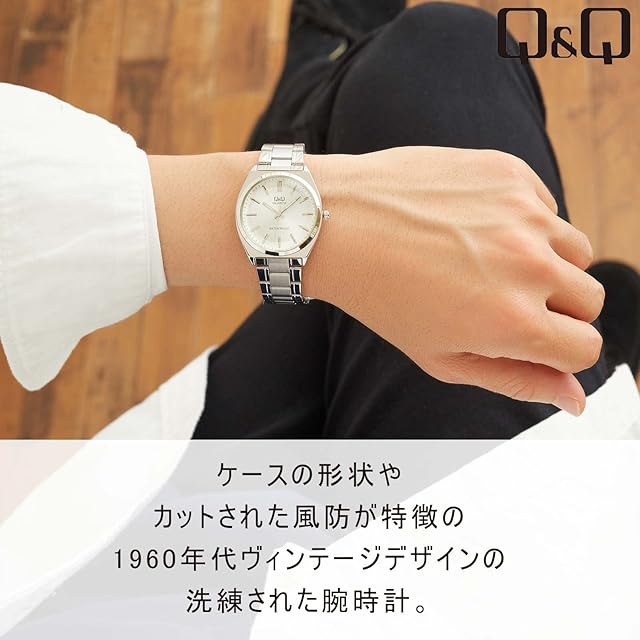 シチズンQ&Q] 腕時計 キューアンドキュー アナログ クラシック QB78