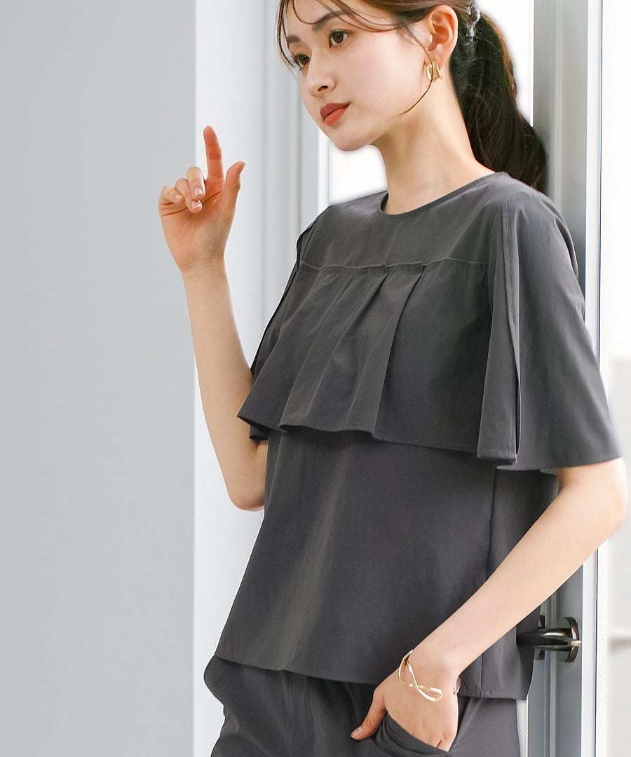 SALE 40％OFF】【 接触冷感・洗える 】 クールタフタストレッチ・切替