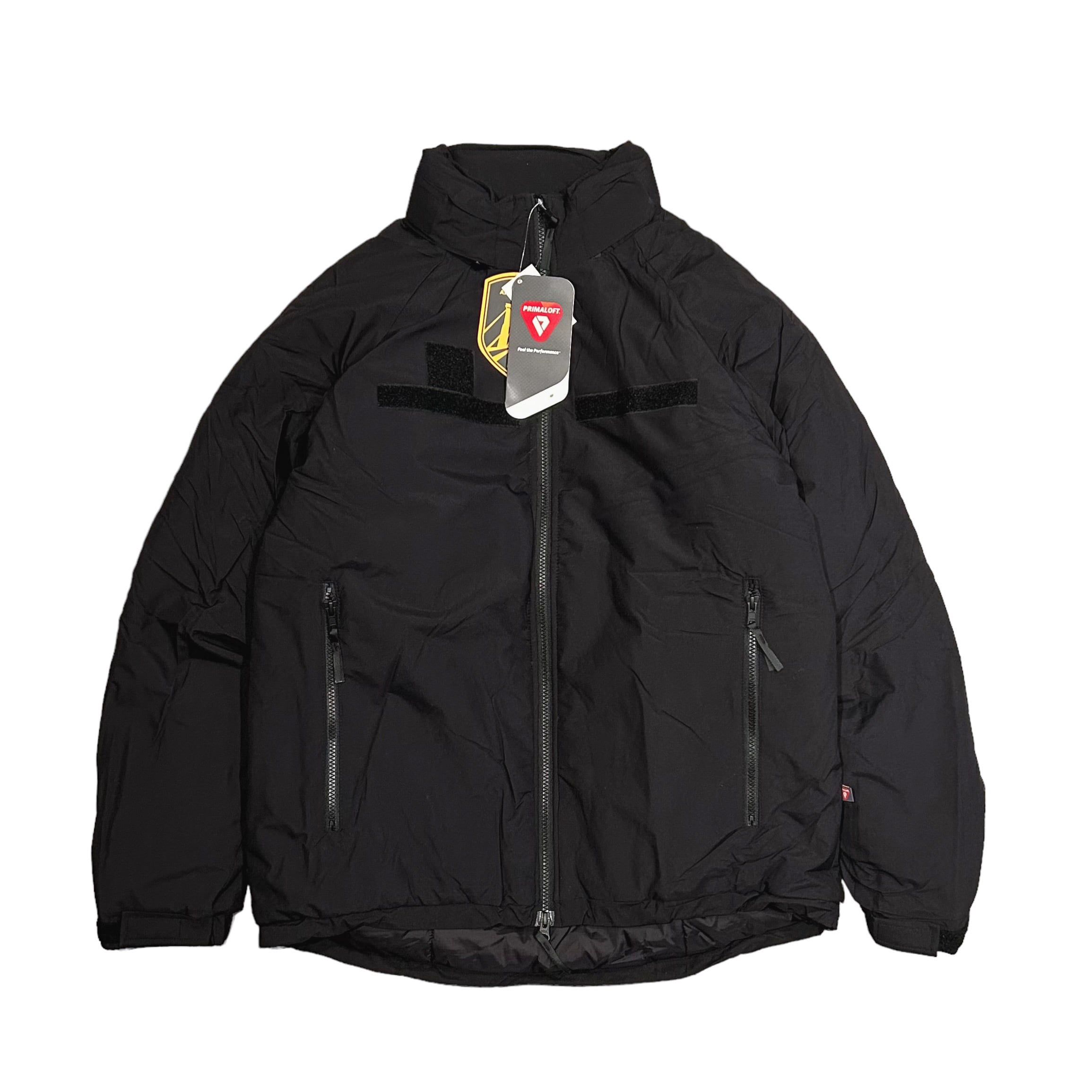 BAF社 ECWCS GEN3 LEVEL7 TYPE PRIMALOFT JACKET BLACK S M (B.A.F