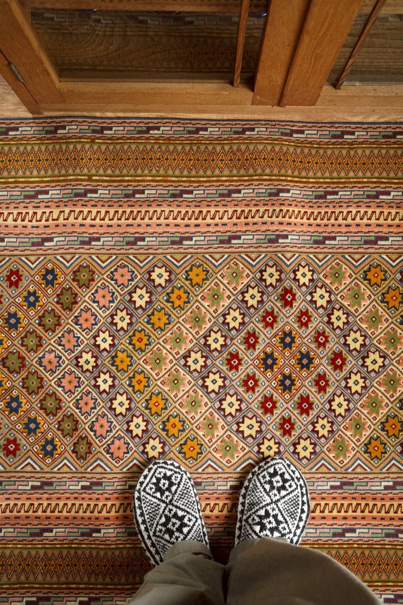 1935-Vintage Mashwani rug