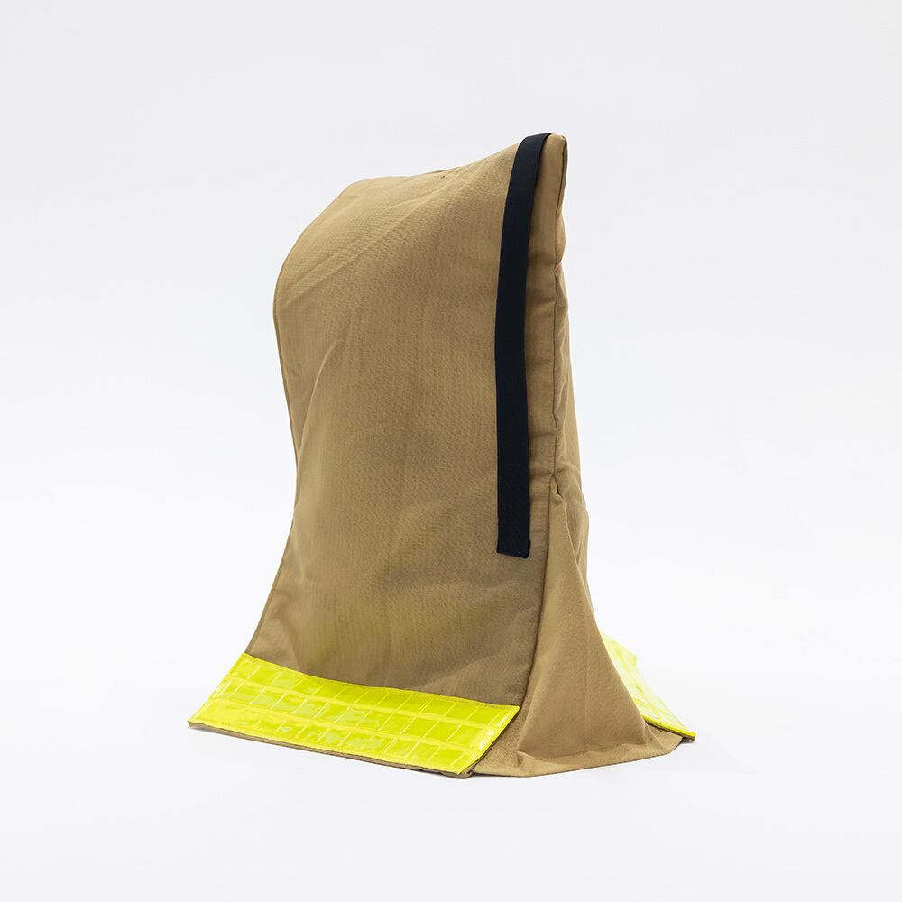 消防防火服からできた子ども用防災頭巾（ロング）【TAMANO】 | Retur