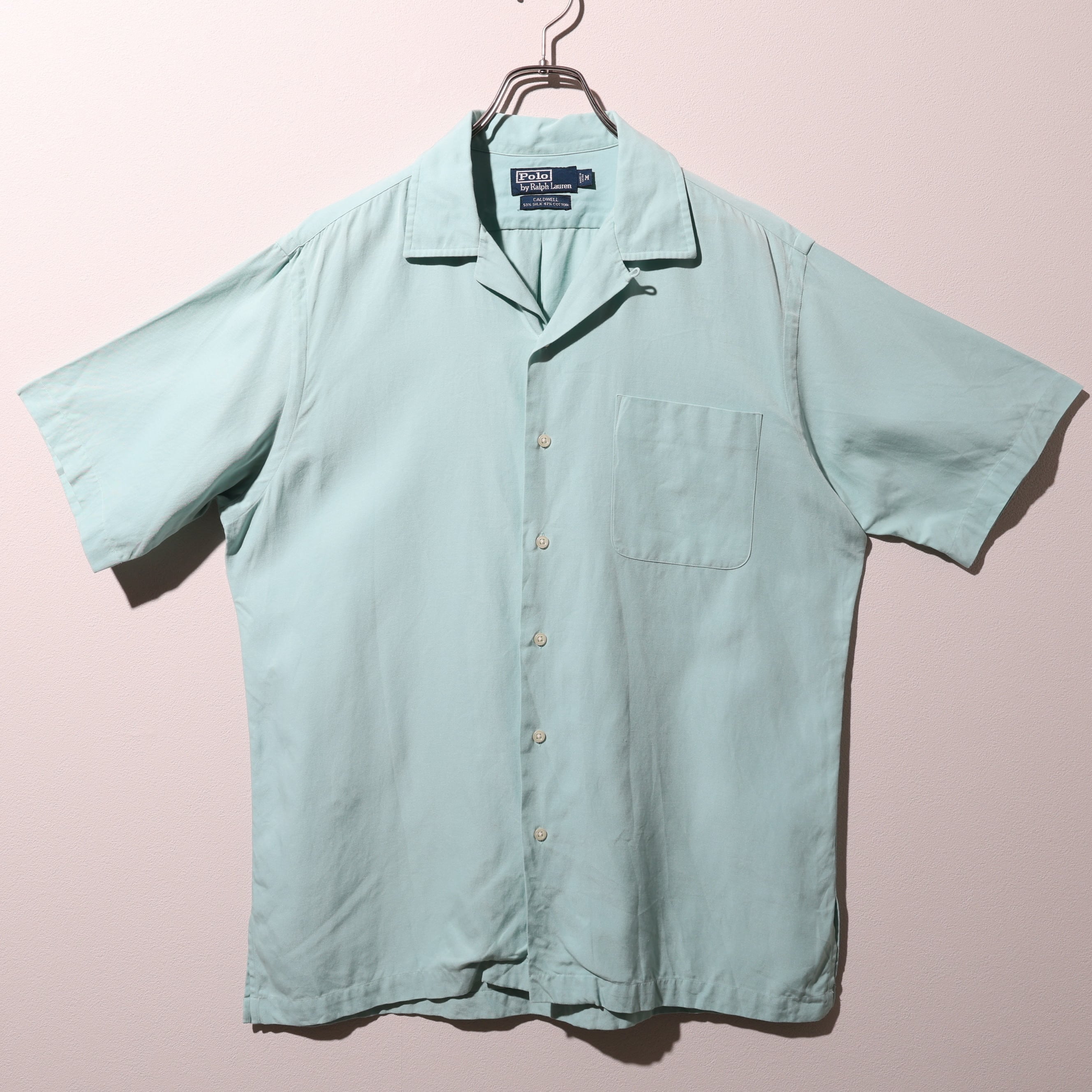 k*d様 ミントコンディション Polo Ralph Lauren CALDWE Mint M Caldwell 完全無地 シルクコットン Polo Ralph Lauren ポロ