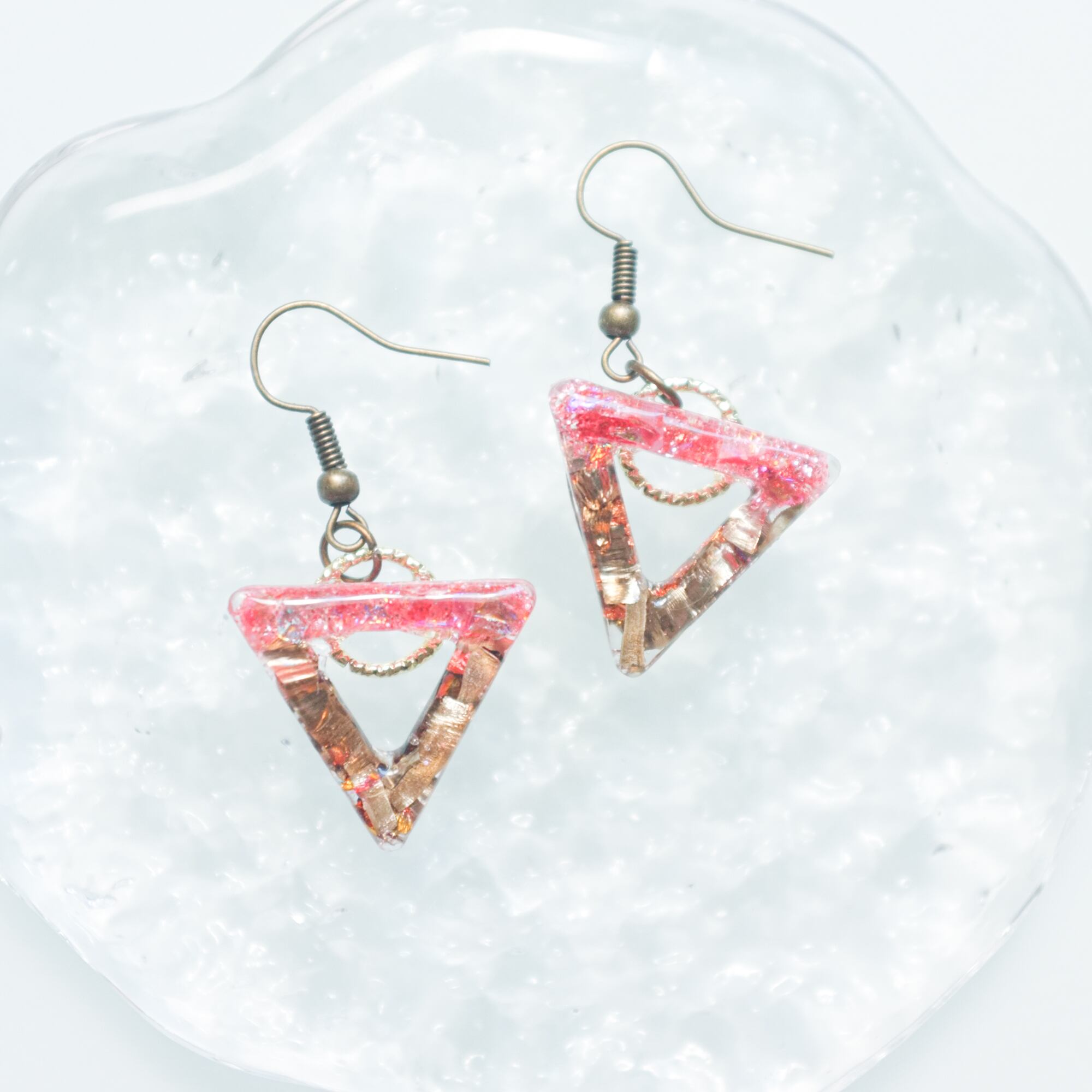 トライアングルシンバルピアス(P-21)