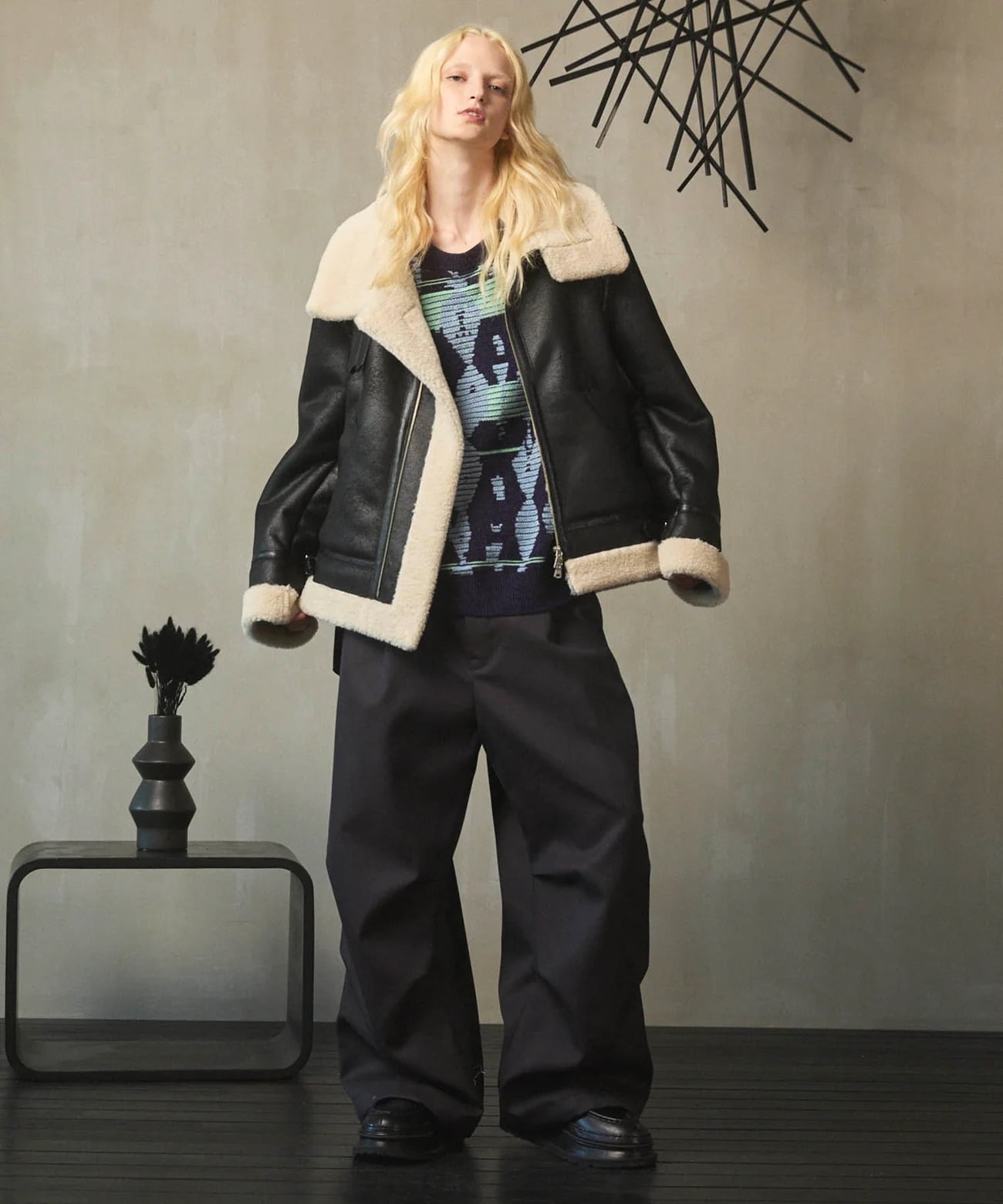 ジャケット・アウター MAISON SPECIAL B-3 Fake Mouton Jacket MAISON SPECIAL｜B-3 Fake Mouton Jacket | Rakuten Fashion(楽天