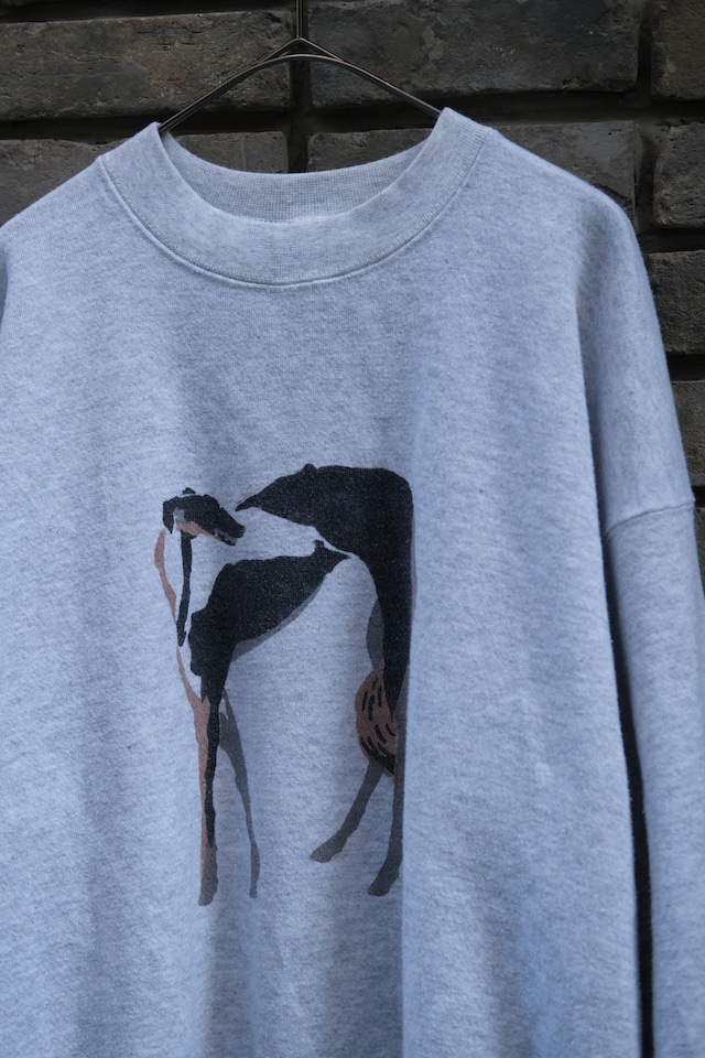 Utah/90'sdog print sweat/Greyhound