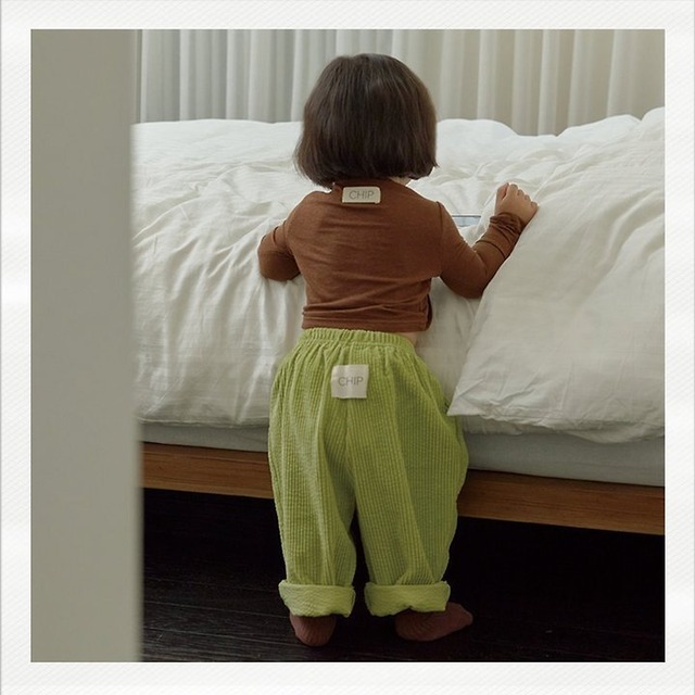 韓国子供服 / CHIP / 26Autumn / もみじコーデュロイパンツ / 秋服 *1~4*