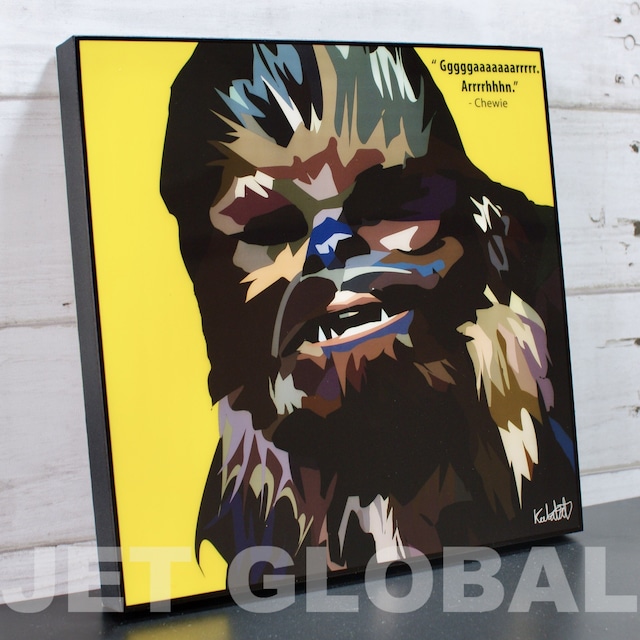 チューバッカ（STARWARS）/ CHEWIE : YELLOW / Lサイズ 52cm / PAPSW_0008