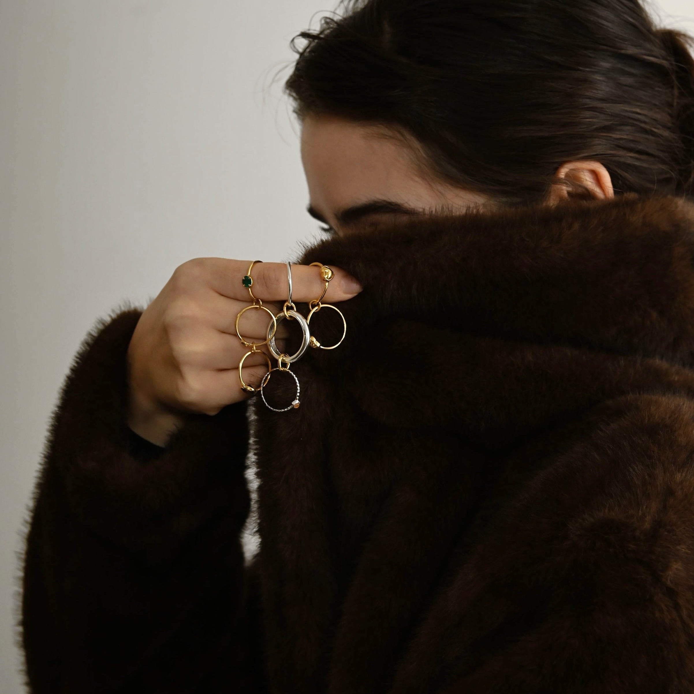 nanagu four hoops ring silver925 【公式通販】