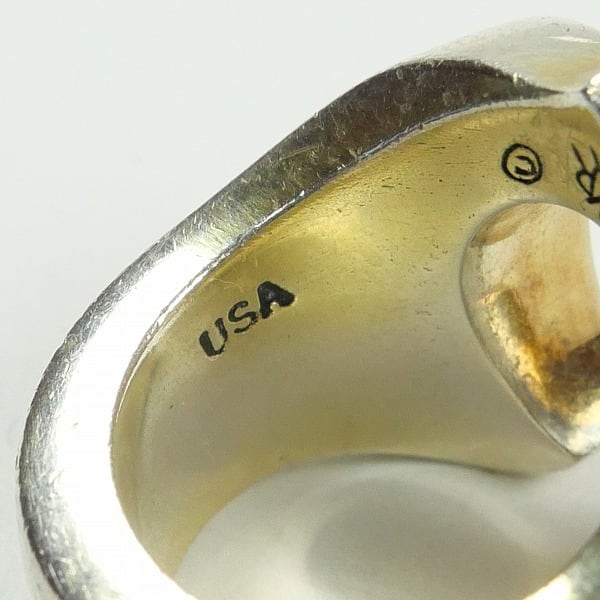 Size【13号】 TENDERLOIN テンダーロイン H.S RING SILVER/STONE