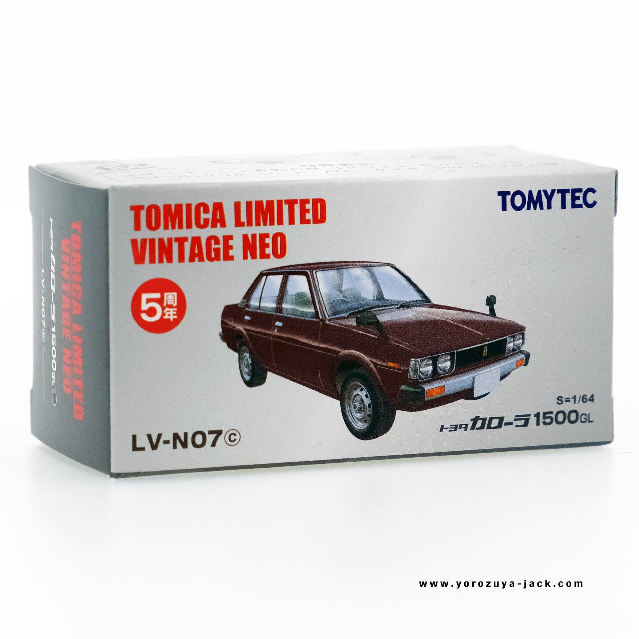 トミカリミテッドヴィンテージネオ LV-N07c トヨタ カローラ 1500GL