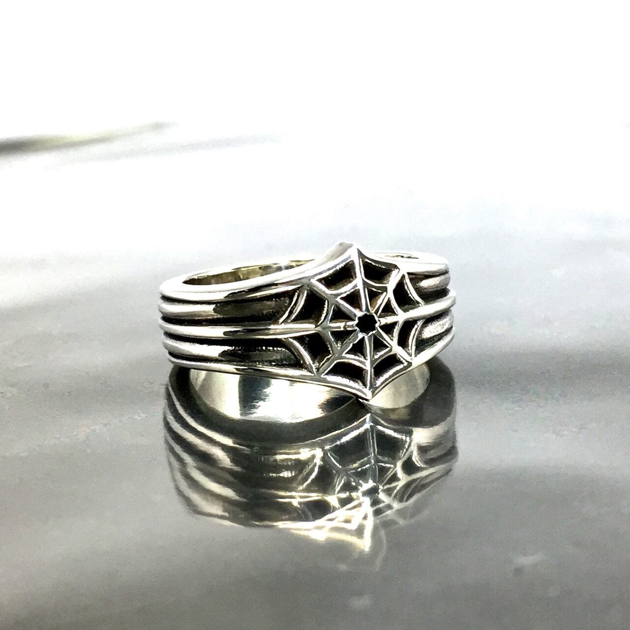 SPIDER WEB RING [SMALL] / スパイダーウェブリング | GODSIZE