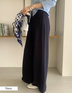【訳あり①】Stretch Wide Pants_Ivory