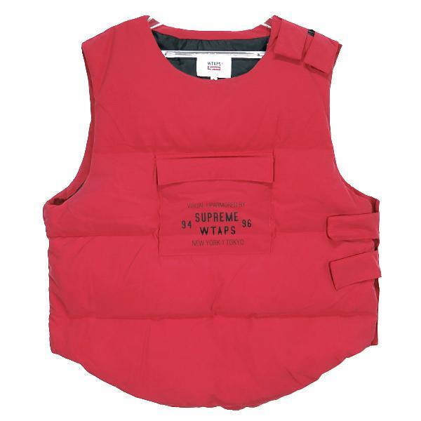 Supreme / WTAPS Tactical Down Vest "Red"