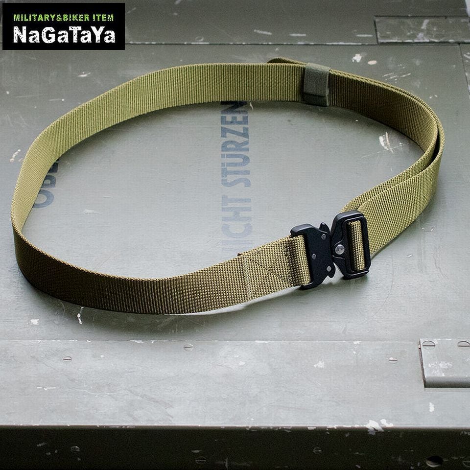 ミリタリータクティカルベルト GW0118 ワンタッチ脱着式 クリップ
