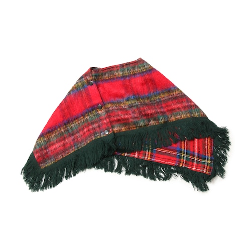ScotlandMohairKnitFringeScarf