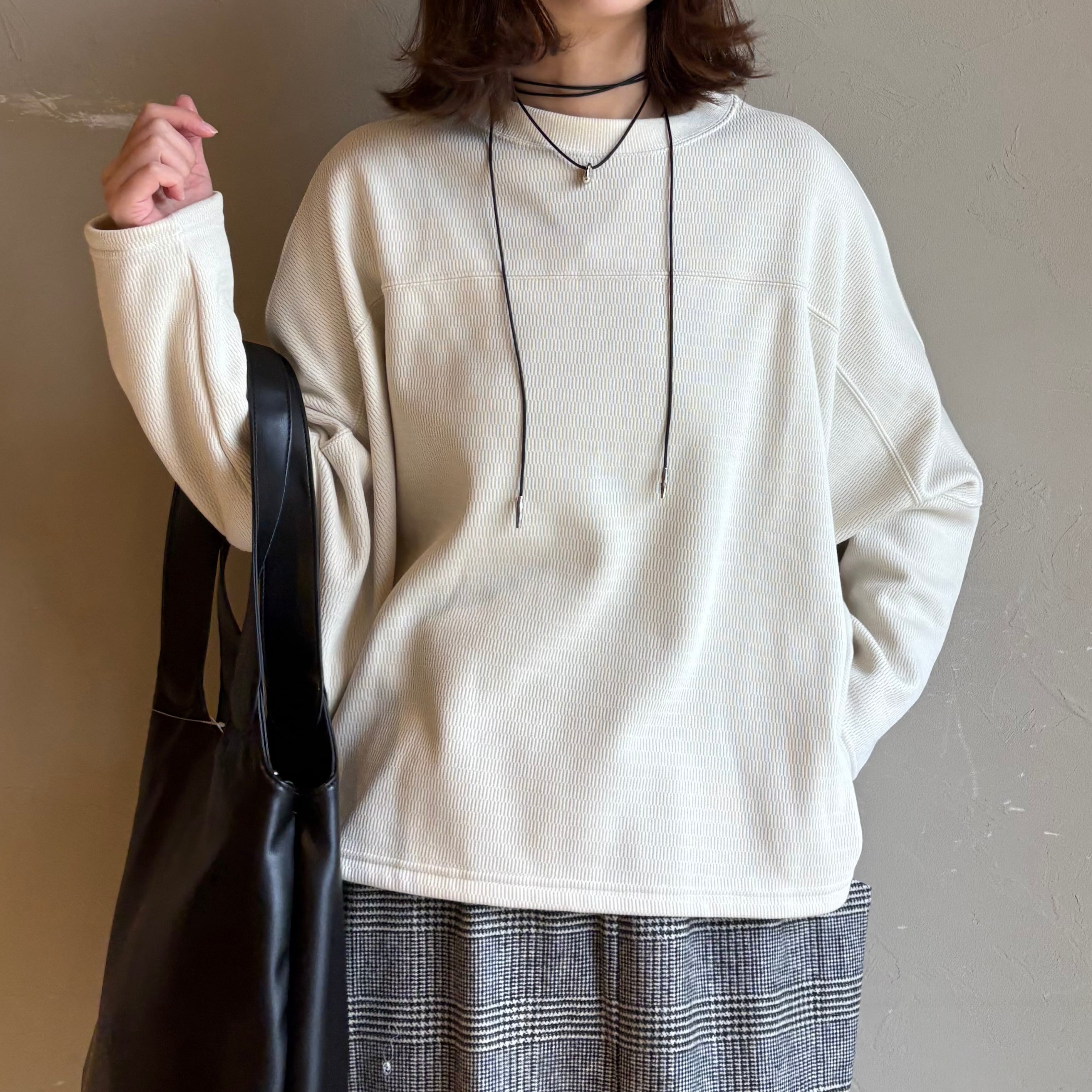 【 CYNICAL 】ボンバーヒートワッフルプルオーバー