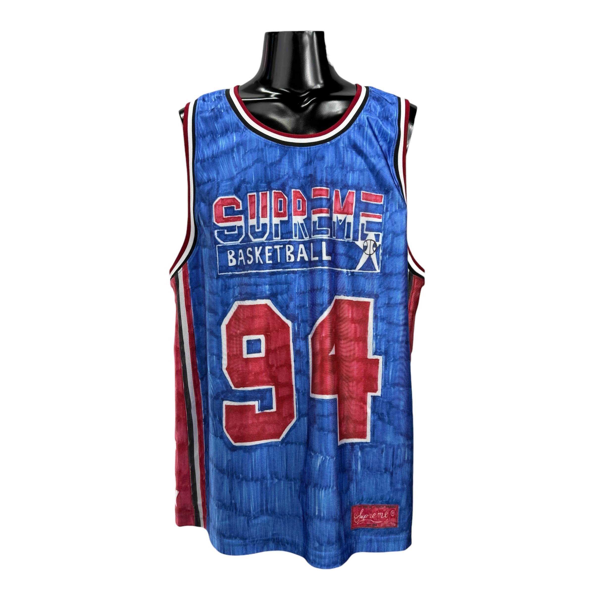 SUPREME】シュプリーム “Marker Basketball Jersey” メッシュ タンク