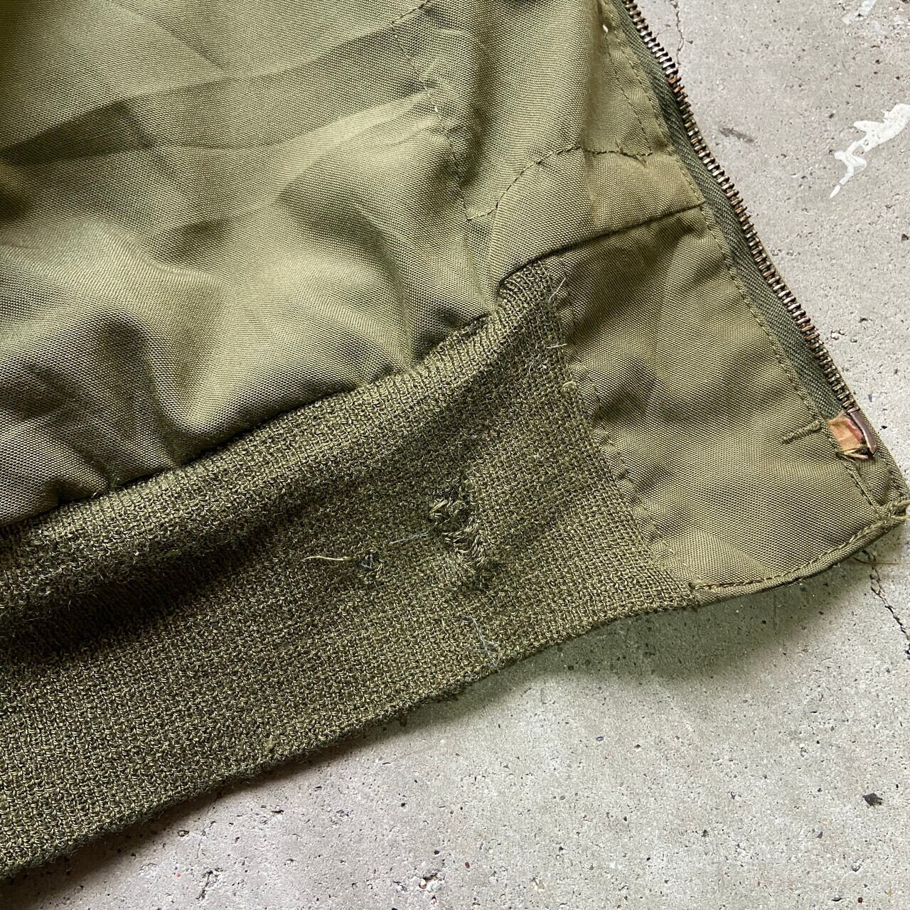 70年代 U.S.ARMY 米軍実品 ミリタリー ヘリクルージャケット メンズL