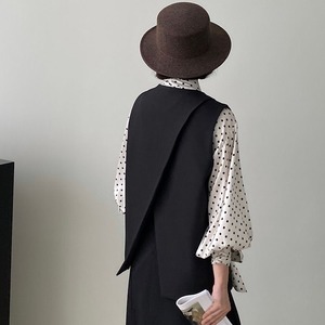 シングルレトロスーツベスト W01215