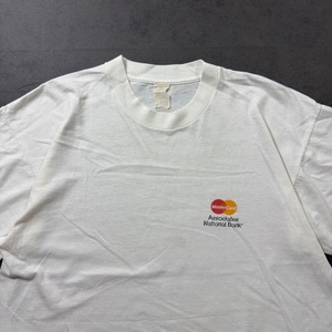 90s mastercard TEE L 古着