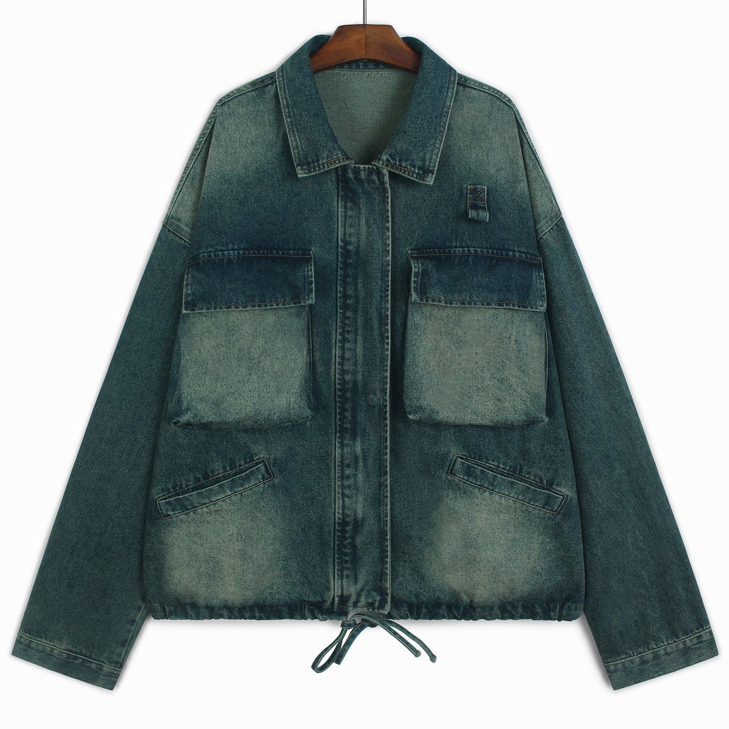 VINTAGE CONTRAST MULTI-POCKET RELAXED JACKET M-18787