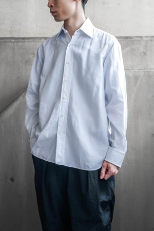 00's "ARNYS PARIS" Cotton Broadcloth French Cuffs Shirt