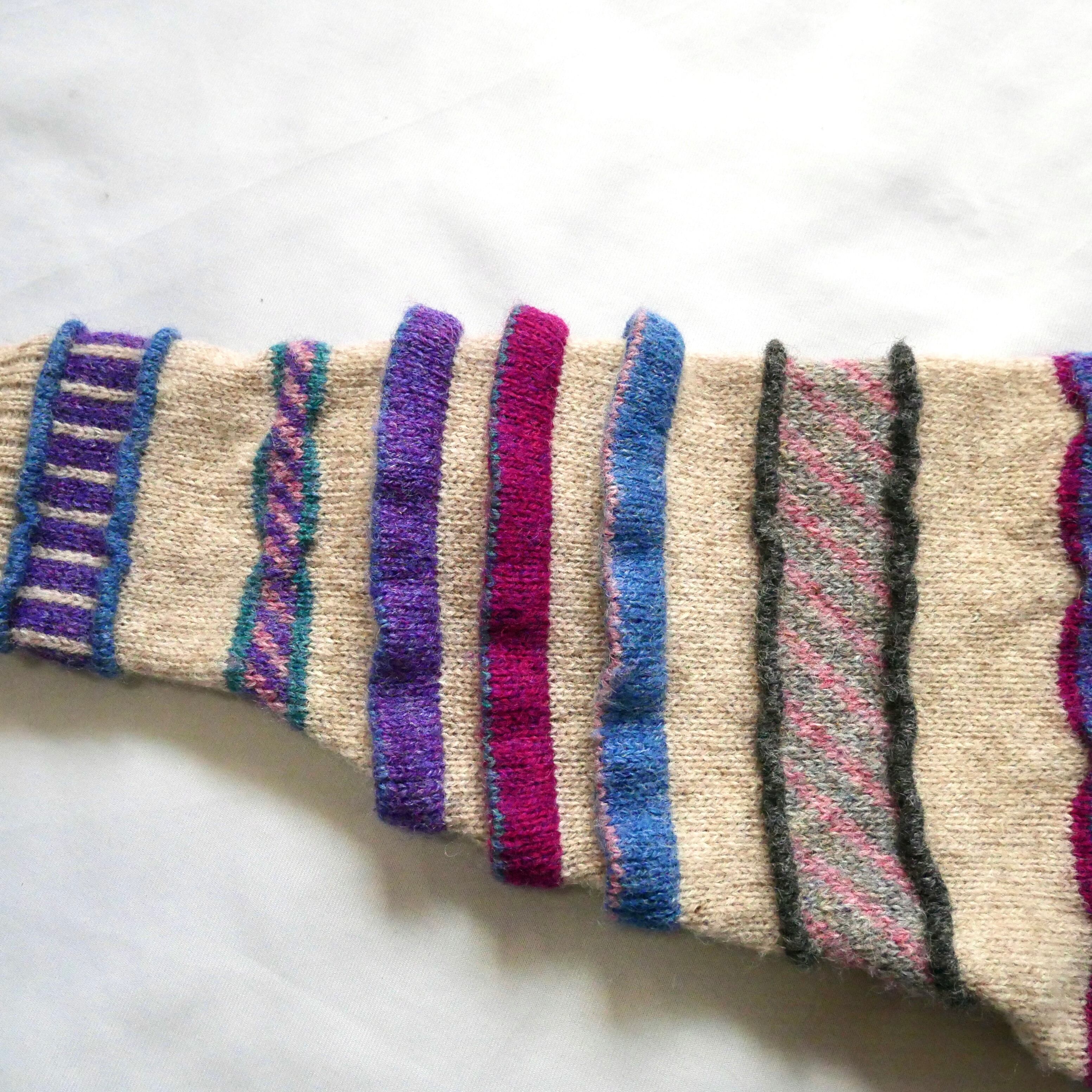80s vintage madein Scotland nordstrom 3D knit 80年代 ヴィンテージ
