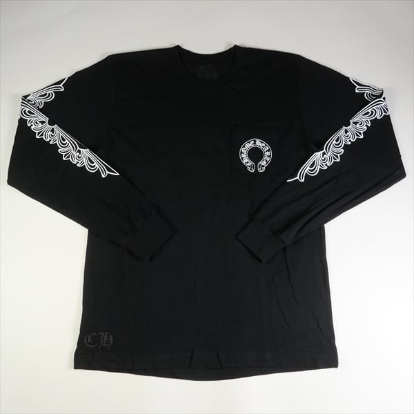 Size【XL】 CHROME HEARTS クロム・ハーツ FLORAL HORSE SHOE LS Size【XL】 CHROME HEARTS クロム・ハーツ FLORAL HORSE SHOE LS