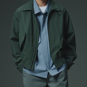 シンプルベーシックハリントンジャケット　963