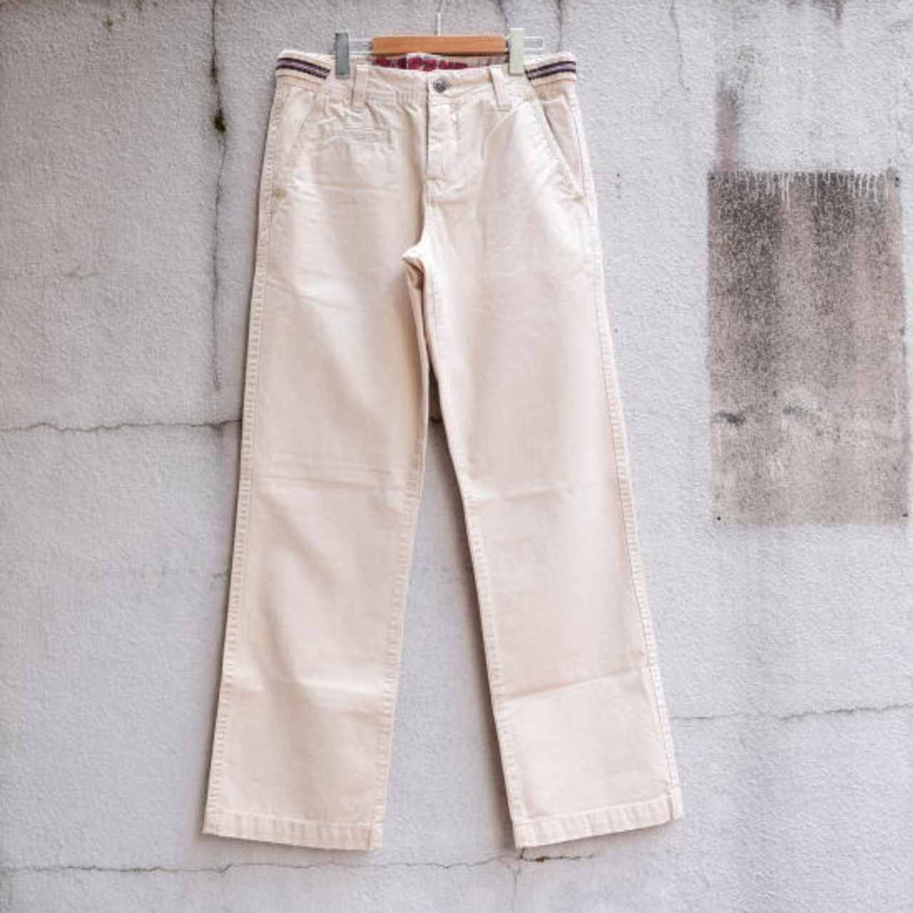 Z-BRAND(ジーブランド)　ワンウォッシュ チノパンツ ベージュ