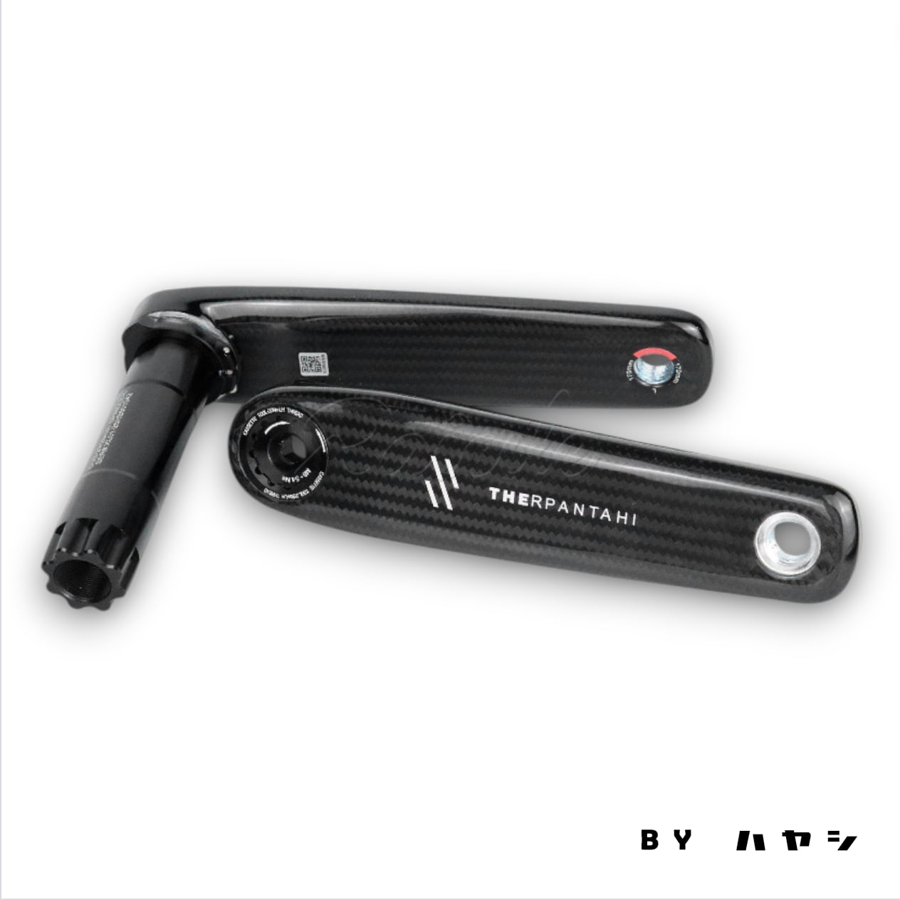 THE RPANTAHI Power Meter 165 / 170 mm DUB 29mm BCD 110 Carbon